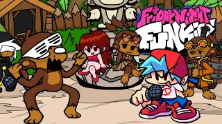 Friday Night Funkin' - V.S. Monkey FULL WEEK - FNF MODS [HARD]
