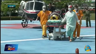 Cidade em Ação  - Jovem é socorrido por helicóptero Acauã