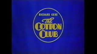 The Cotton Club (1984) VHS Trailer