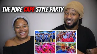 🇿🇦 American Couple Reacts "Kaapse Klopse, Cape Town Minstrel Carnival 2023"