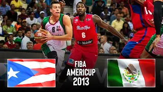 Puerto Rico 🇵🇷 v Mexico 🇲🇽 | Classic Full Games - FIBA AmeriCup 2013