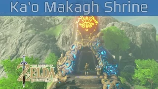 The Legend of Zelda: Breath of the Wild - Ka'o Makagh Shrine Walkthrough [HD 1080P]