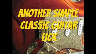 Another Simple Classic Country Guitar Lick By Scott Grove