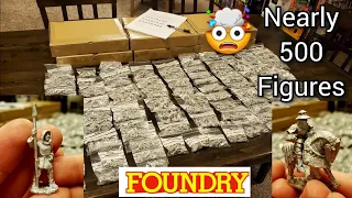 Lion Rampant 2nd Edition Project: Phase 1 - Unboxing Hundreds of Wargames Foundry Miniatures!