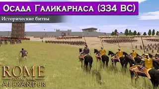 Rome: Total War: Alexander - Осада Галикарнаса [Историческая битва]