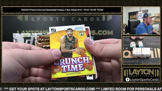 2022/23 Panini Donruss Basketball Hobby 5 Box Break #18   PICK YOUR TEAM