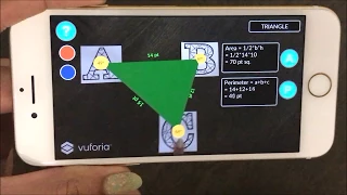 Math Shapes Augmented Reality Sample