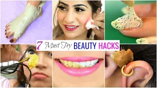 7 LIFE Saving BEAUTY HACKS You Must Try | #Makeup #Skincare #Haircare #Anaysa