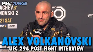 Alexander Volkanovski Emotional After KO Loss, Plans January Return vs. Ilia Topuria | UFC 294
