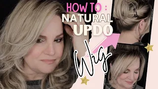 WIG CHAT / Ellen Wille VOICE in Pearl Blonde Rooted + HOW TO Make A Wig Look NATURAL When Putting UP