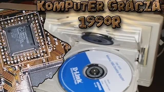 KOMPUTER DLA GRACZA 1990 r // 386 Składamy stary komputer // Marzenie gracza z 1990 r