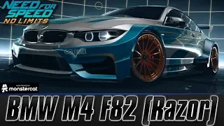 Need For Speed No Limits: BMW M4 F82 (Razor) | MAXXED OUT + Tuning [All Black Edition Parts]