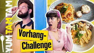 Vorhang-Challenge #10 // Spaghetti-Rezept // #yumtamtam