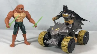 Spin Master 4 Inch Batman The Caped Crusader Batman ATV Copperhead Vs Batman Review