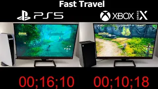 PS5 vs. Series X - Biomutant Start up and Load times comparison