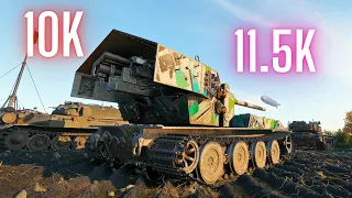 World of Tanks Waffenträger auf E 100 - 10K Damage & Waffenträger auf E 100 - 11.5K Damage