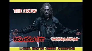 IL CORVO -THE CROW - BRANDON LEE - PHOTOBACKSTAGE