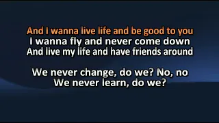 Coldplay - We Never Change - Karaoke