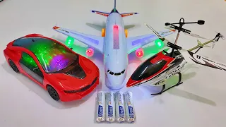 Toy Airbus A380 and HX708 Rc Helicopter Unboxing | remote control car | aeroplane | plane #caartoy