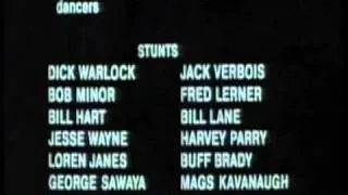 Escape From New York end credits