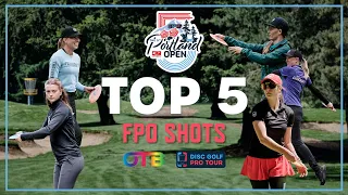 The Top 5 FPO Shots from the Portland Open, presented by OTB (2024)