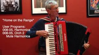 "Country" Music with Roland FR-8x Digital Accordion User Programs by Richard Noel