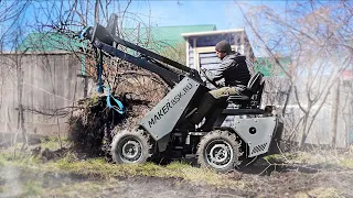 Кирковщик для мини погрузчика ⛏️ Основные характеристики и обзор навесного оборудования.