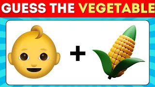 Guess The Vegetable by Emoji | Food Emoji Quiz