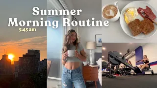 SUMMER MORNING ROUTINE 5:45am ☀️ Productive and Realistic