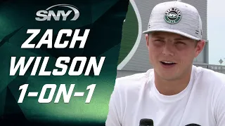 Zach Wilson explains how the Jets are building a team 'brick by brick' | Jets Nation | SNY