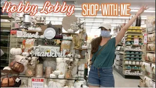 New at Hobby Lobby Shop With Me!  Fall + Christmas?!?! + Home Decor!