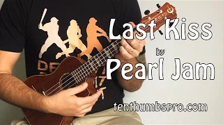 Last Kiss - Pearl Jam - Super Easy Beginner Song Ukulele Tutorial Chords and Lyrics below