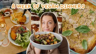 what I ate for dinner this week (SUPER delicious vegan meals) 🧡