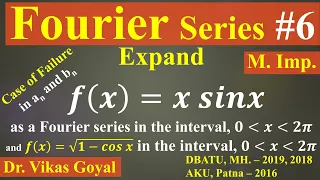 Fourier Series #6 (M.Imp. Numerical Problems #FourierSeries #EngineeringMathematics3 #BScMaths