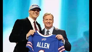 Buffalo Bills Draft - Josh Allen - 1st Round 7th Overall Pick