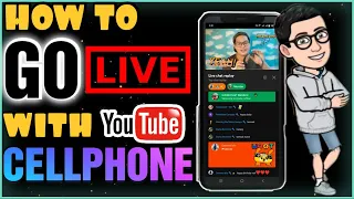 PAANO MAG LIVE STREAM GAMIT ANG CELLPHONE SA YOUTUBE