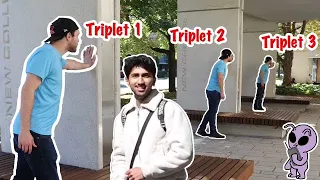 Creepy Triplet Deja Vu Prank!