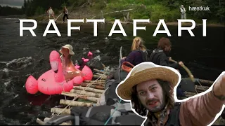 Raftafari - episk flåtetur med flamingoer og stryk og sånt