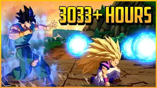 DBFZ ▰ This Is What 3033+ Hours In Dragon Ball FighterZ Looks Like