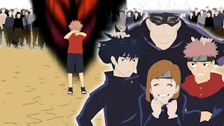 Jujutsu Kaisen but its Naruto