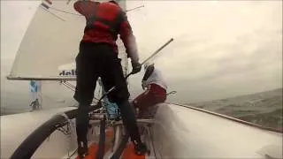 Downwind manoeuvres in 470