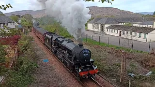 Jacobite leaving Fort William with 45407.