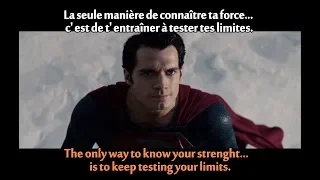 FRENCH LESSON - learn french with movies ( french + english subtitles ) Man of Steel part4