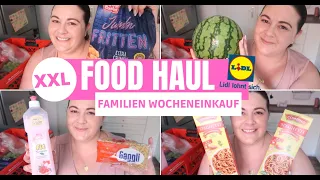 XXL LIDL FOOD HAUL|  SO UNVERSCHÄMT TEUER| 101€ WOCHENEINKAUF FAMILIE| Fräulein Jasmin