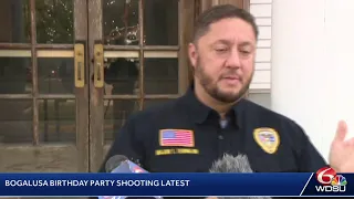 Bogalusa police on birthday party shooting