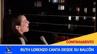 Ruth Lorenzo #Eurovision | "Dancing in the Rain" & "Purple Rain" from her balcony during quarantine