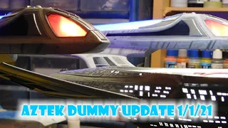 Aztek Dummy Update 1/1/21 - 650 scale Enterprise E - Part 7