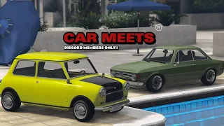 [LIVE] Car Meets n Stuff | GTA ONLINE | PS4 | NO MODDED CARS