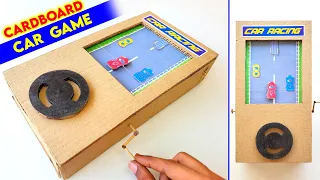 New cardboard Racing car game , how to make road fighter game at home , best school project