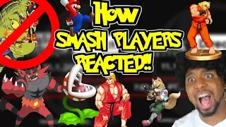 HOW SMASH PLAYERS REACTED TO THE FINAL SMASH ULTIMATE DIRECT!